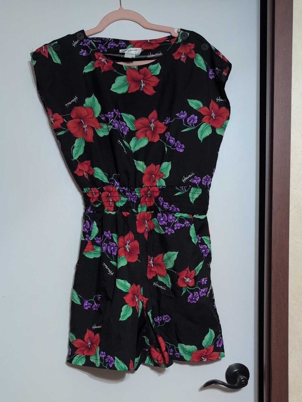 Vintage Floral Romper
